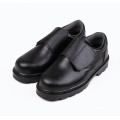 anti slip food industry black iron steel toe safety shoes